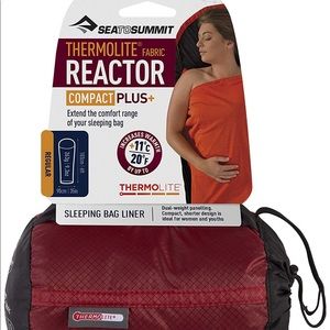 Sea to summit thermolite sleeping bag liner short